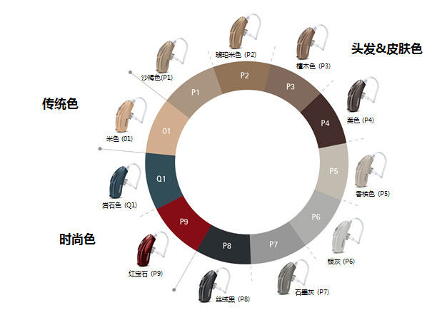 Bolero V 的外觀顏色